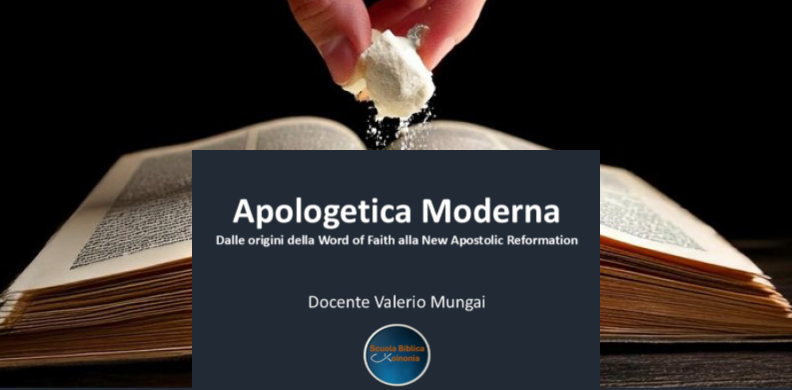 CORSO APOLOGETICA MODERNA